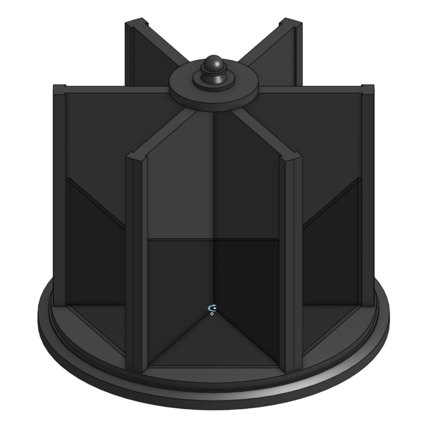 Spinning Desktop Organizer Asssembly