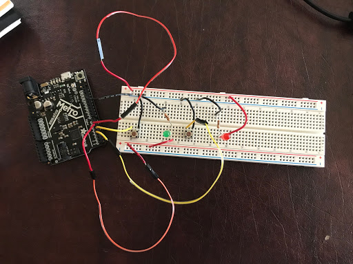 Picture of first curcuit board